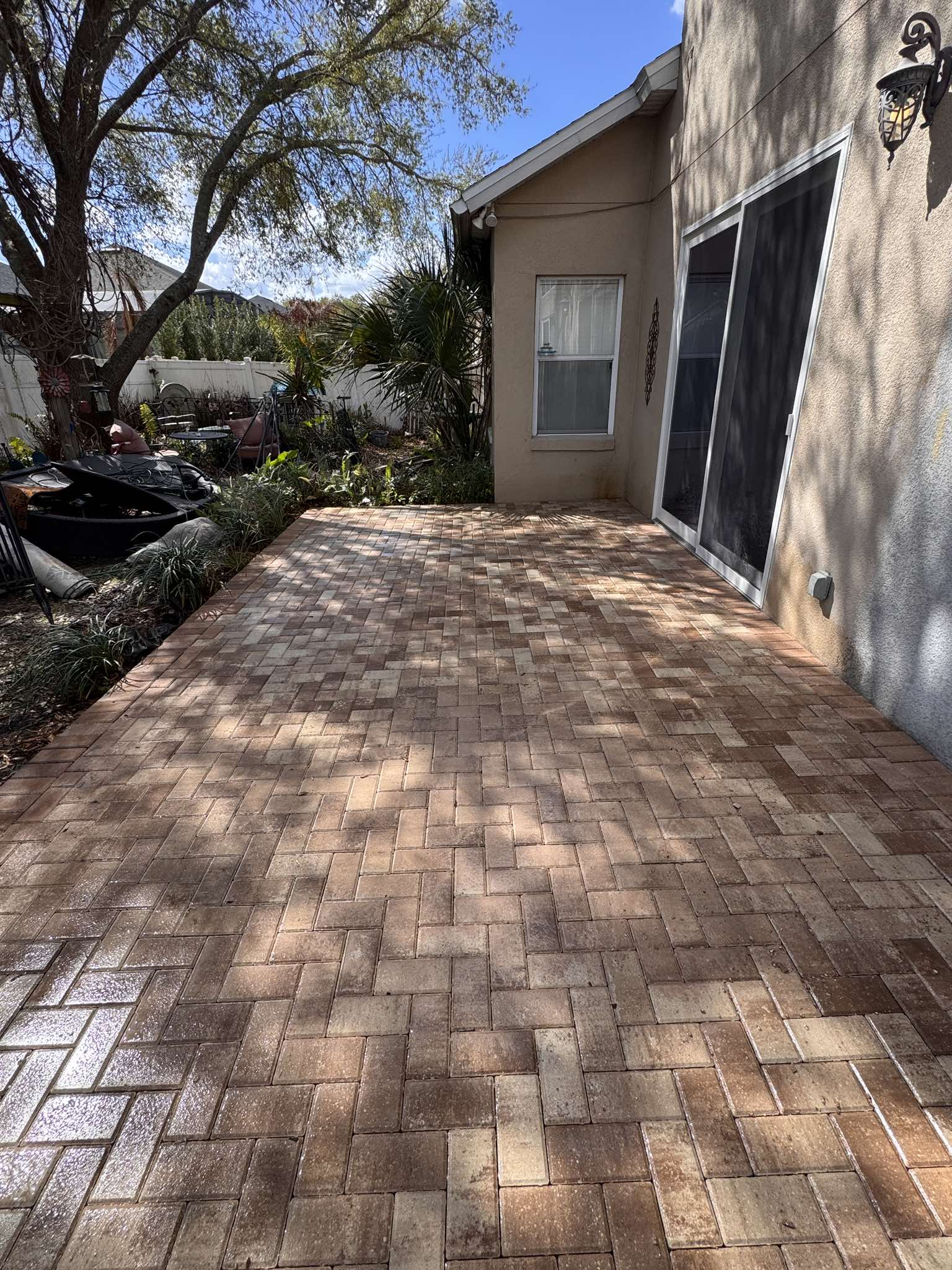 Gravel driveway installation on rural property in Eustis FL